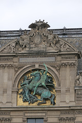 Decoration above the entrance