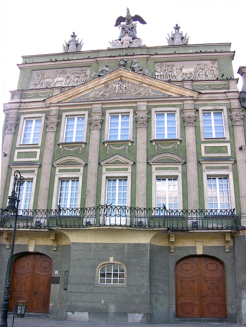 Ein Kramerhaus am Rathaus-Marktplatz