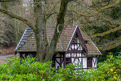 Fachwerkhaus im Hügelpark