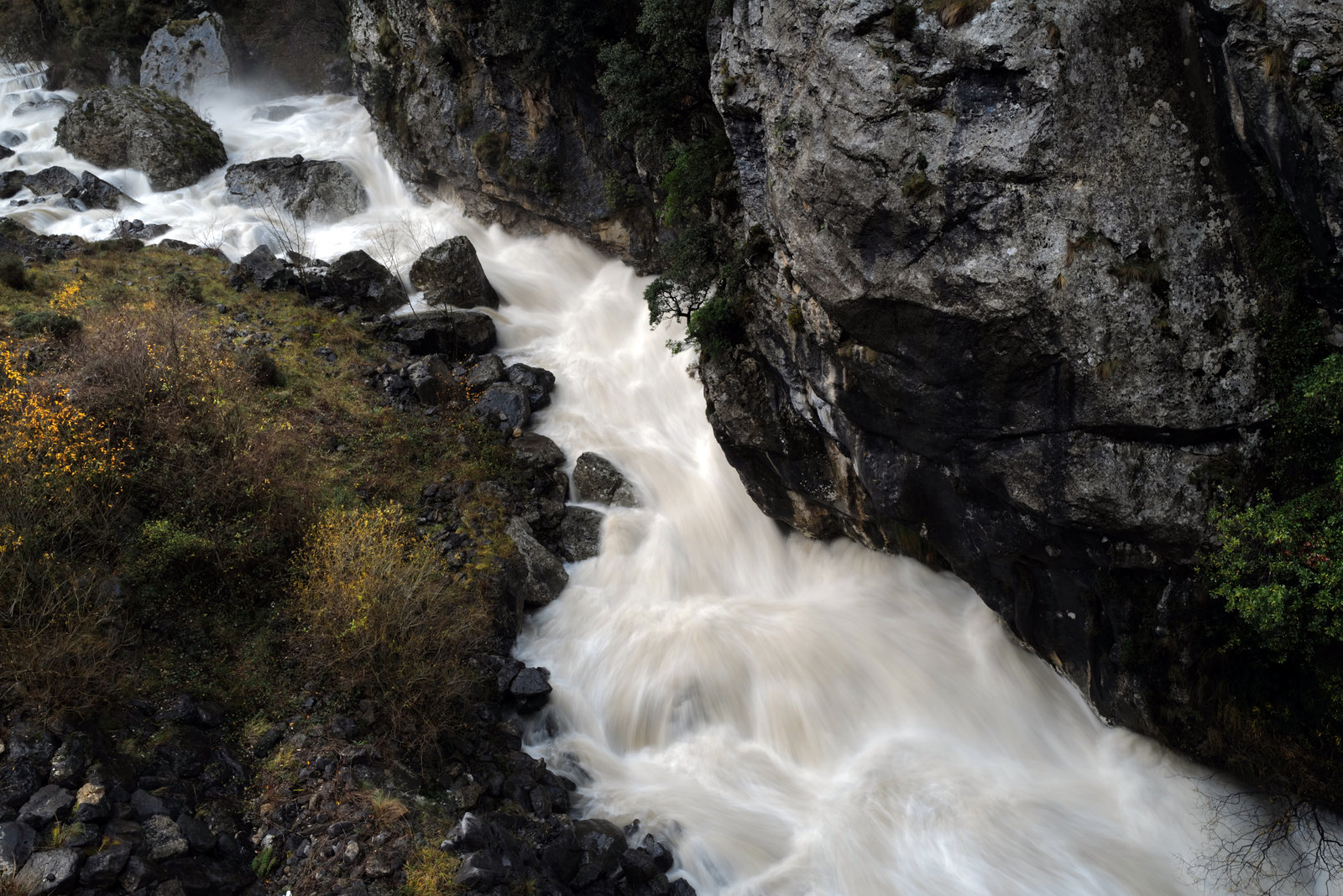 Rio Cares, Picos de Europa, December 2021