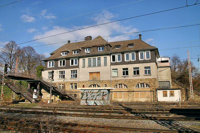 Alter Bahnhof Hagen-Kabel / 7.03.2021