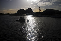 Dumbarton Rock Silhouette