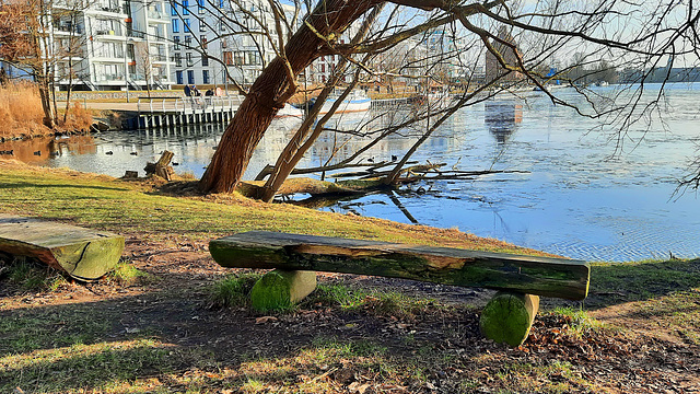 HBM-Spaziergang im Sonnenschein