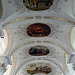 Deckenmalereien in der Klosterkirche Disentis