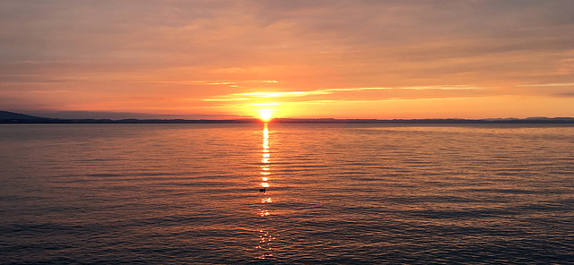 sunrise at Lake Constance