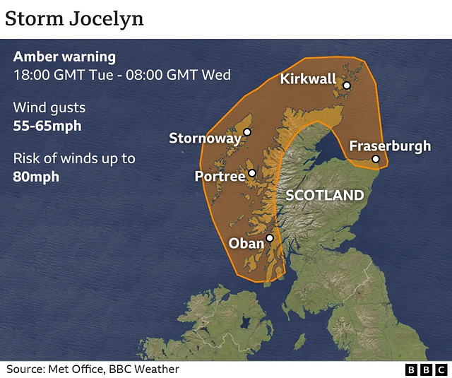 wst - Storm Jocelyn; 23rd and 24th Jan 2024