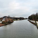Datteln-Hamm-Kanal von der Brücke Fährstraße aus (Hamm) / 16.12.2023
