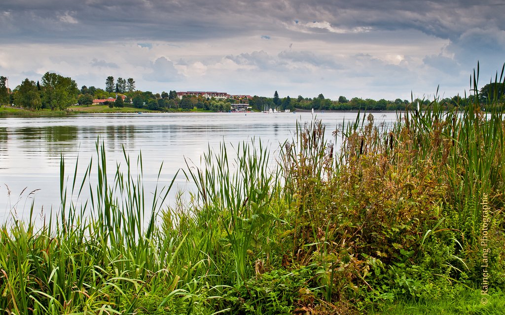 Wetterumschwung am Stausee Loshein...