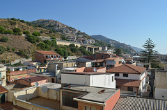 Letojanni, The View from the Roof of St.Pietro Hotel to the North