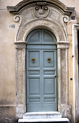 Door of Lord Byron house