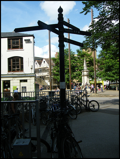 Bonn Square signpost