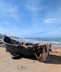 Barque de pêche / Fishing rowboat
