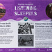 Listening Sleepers information board