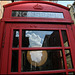 nonsensical red phone box