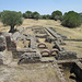 Ruins of baths of Roman villa.