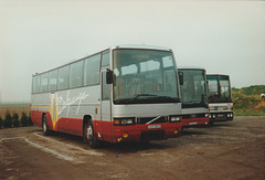 Cars Delgrange line-up at Oost-Cappel -  17 Mar 1997