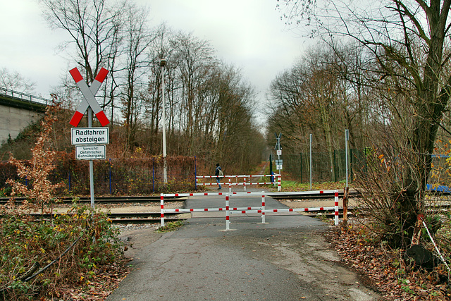 Bahnübergang (Marl-Hamm) / 12.12.2018