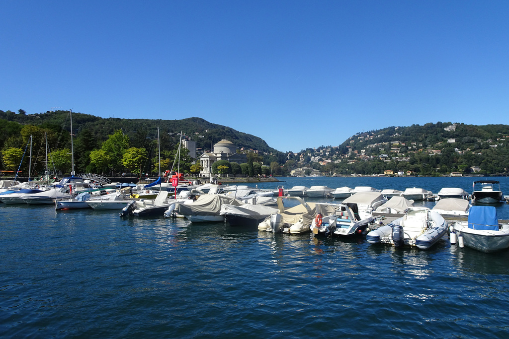 Boats In Como Marina