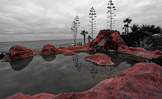 Playa Jardín al amanecer