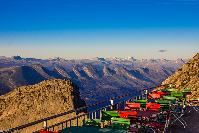 Terrace With a View - Berggasthof Alter Säntis (195°) Terrace With a View - Berggasthof Alter Säntis (195°)