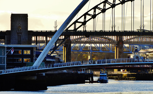 Looking Through The Bridges