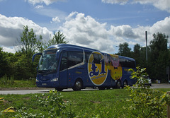 DSCF7516 Freestones Coaches (Megabus contractor) YT62 HZX at Barton Mills - 4 Jun 2017