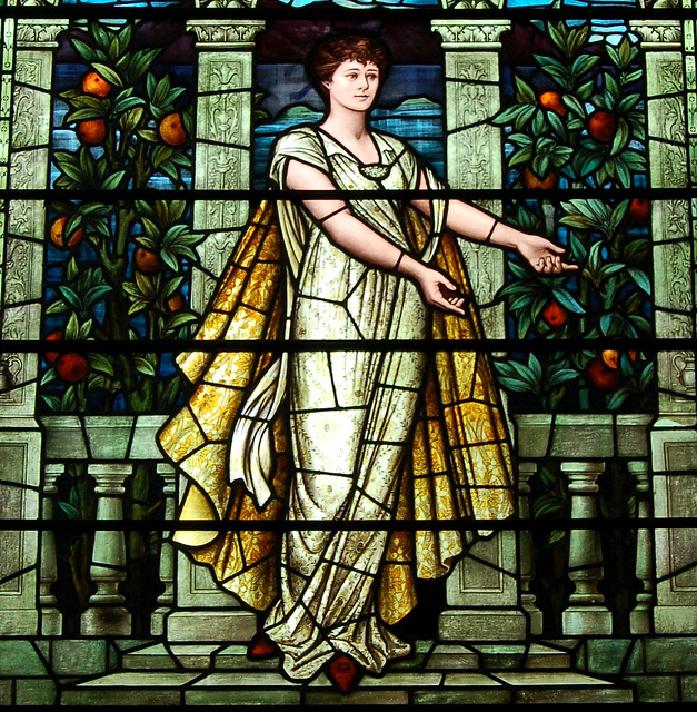 Georgina Rose Mcdonald (d.1907) Memorial Window, Ingestre Church, Staffordshire