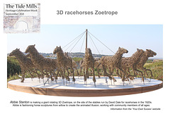 Racehorses Zoetrope by Abbie Stanton