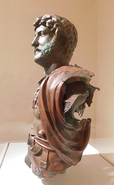 Bronze Hadrian in the Metropolitan Museum of Art, March 2019