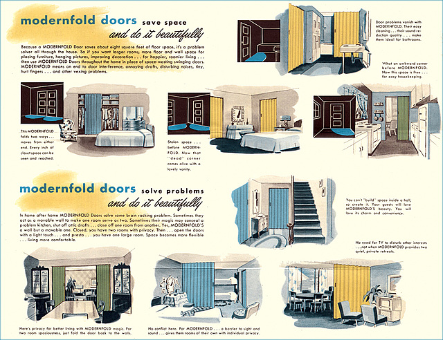 Modernfold Doors Promo (2), c1954