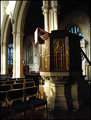 church pulpit