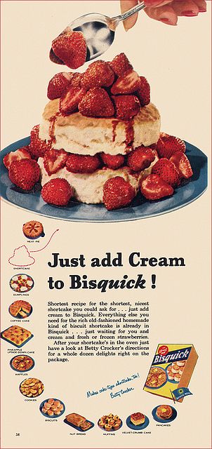 Bisquick Ad, 1954