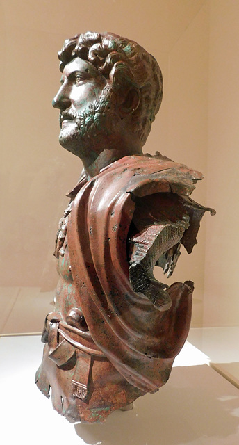 Bronze Hadrian in the Metropolitan Museum of Art, March 2019