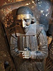morley church, derbs ; c17 tomb of  jacynth sacheverell