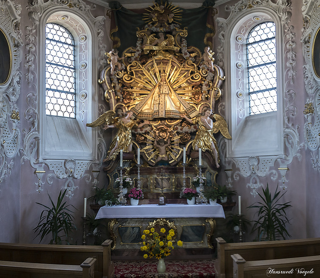 In der Klosterkirche von St Märgen im Schwarzwald