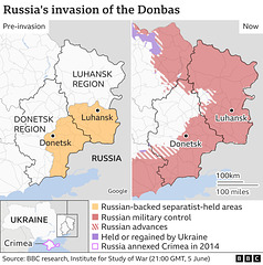 UKR - Donbas control 05th June 2022