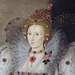 Detail of Elizabeth I Ditchley Portrait in the Metropolitan Museum of Art, January 2023 Detail of Elizabeth I Ditchley Portrait in the Metropolitan Museum of Art, January 2023