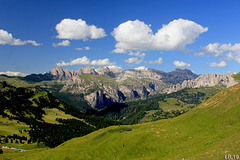 Passo Sella 2244 mt. slm - La Val Gardena