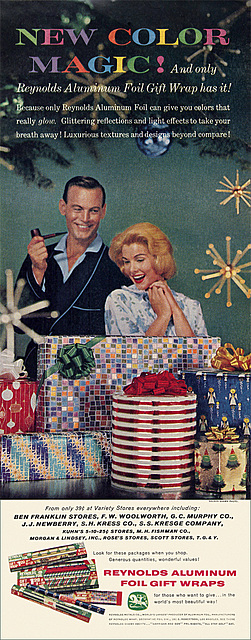 Reynolds Aluminum Christmas Ad, c1958