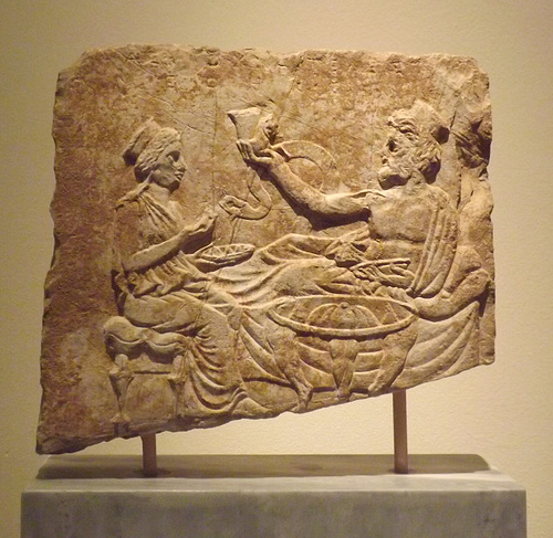 Votive Relief from Argos in the National Archaeological Museum of Athens, June 2014