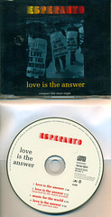 Esperanto 'Love is the answer'