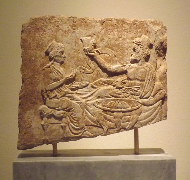 Votive Relief from Argos in the National Archaeological Museum of Athens, June 2014
