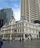 Contrasting Auckland buildings