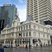 Contrasting Auckland buildings