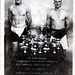 Private Porter, All India Welterweight Champion 1922-23 (left) and Private Batchelor, Indian Central Provinces Flyweight Champion 1922 (right)
