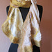 felted scarf - viscose and fine merino wool