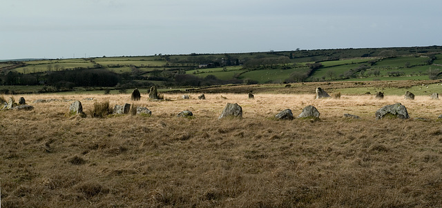 Cornwall - Stannon stone circle