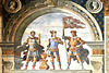Florence 2023 – Palazzo Vecchio – Marcus Junius Brutus, Gaius Mucius Scævola and Marcus Furius Camillus