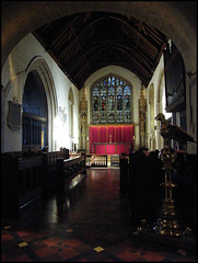 chancel of St John the Baptist