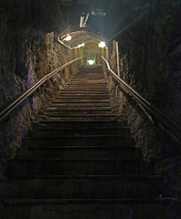 Treppe zum Gewölbe